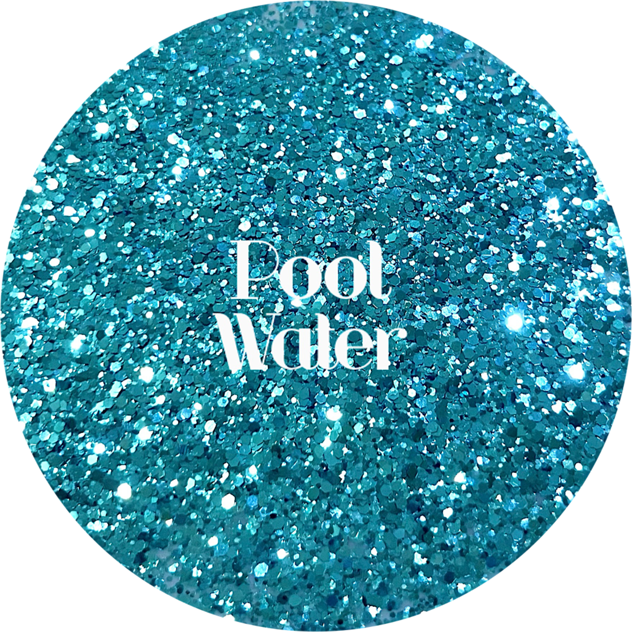 Polyester Glitter - Pool Water by Glitter Heart Co.&#x2122;